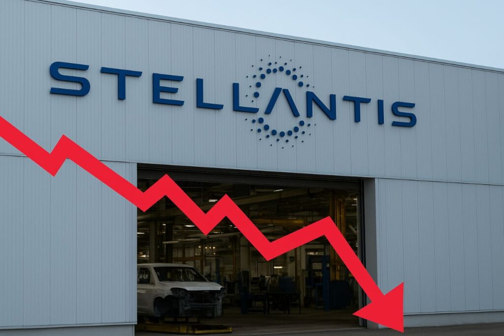 stabilimento con insegna Stellantis