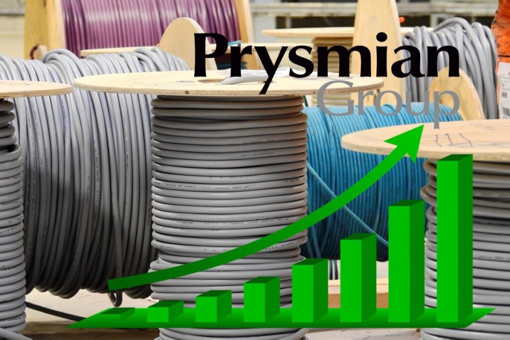 cavi e logo di Prysmian