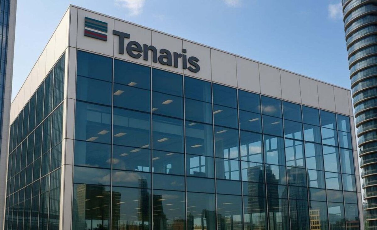 palazzo con logo Tenaris