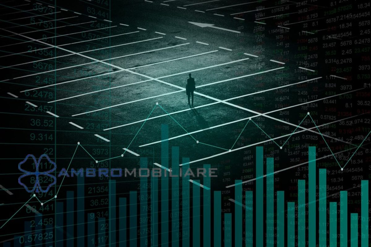 fusioni in borsa e logo Ambromobiliare