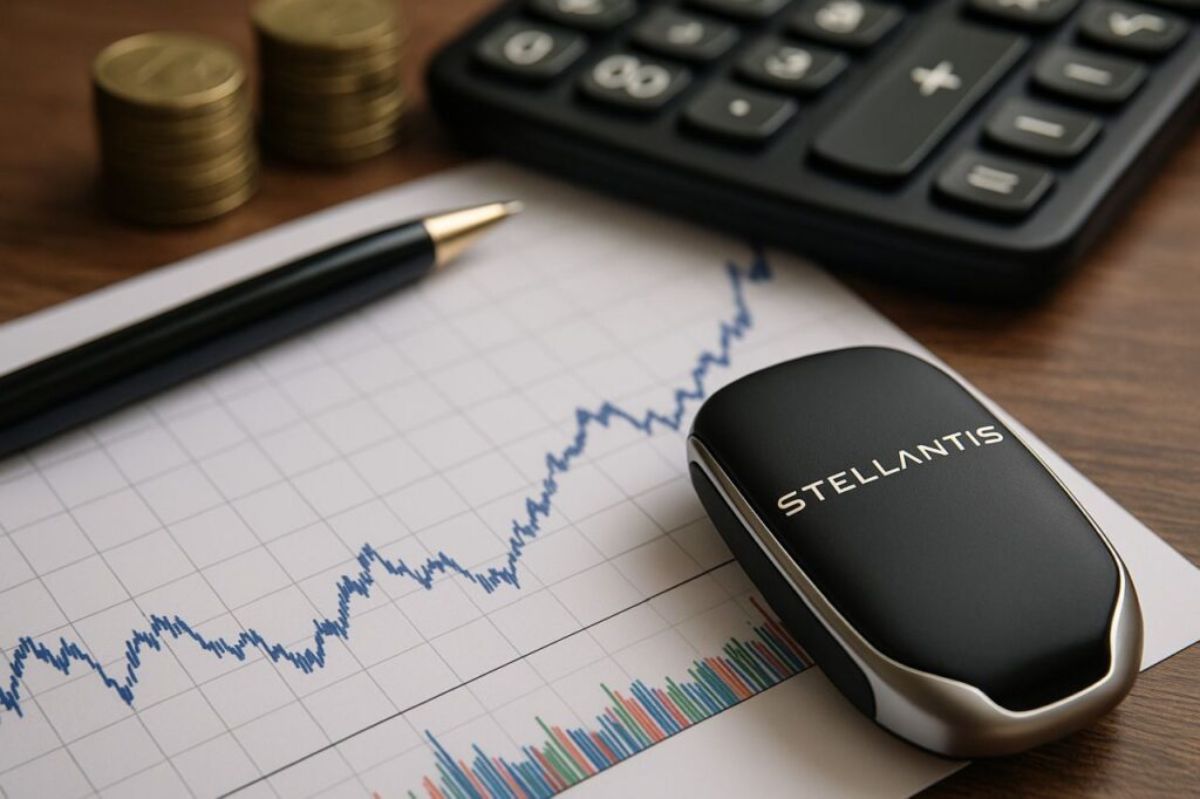 grafico e logo Stellantis