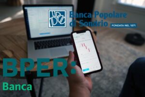 loghi BPER e BPSO con laptop e smartphone