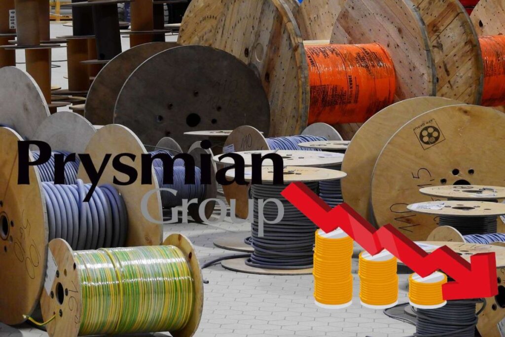 cavi e logo di Prysmian