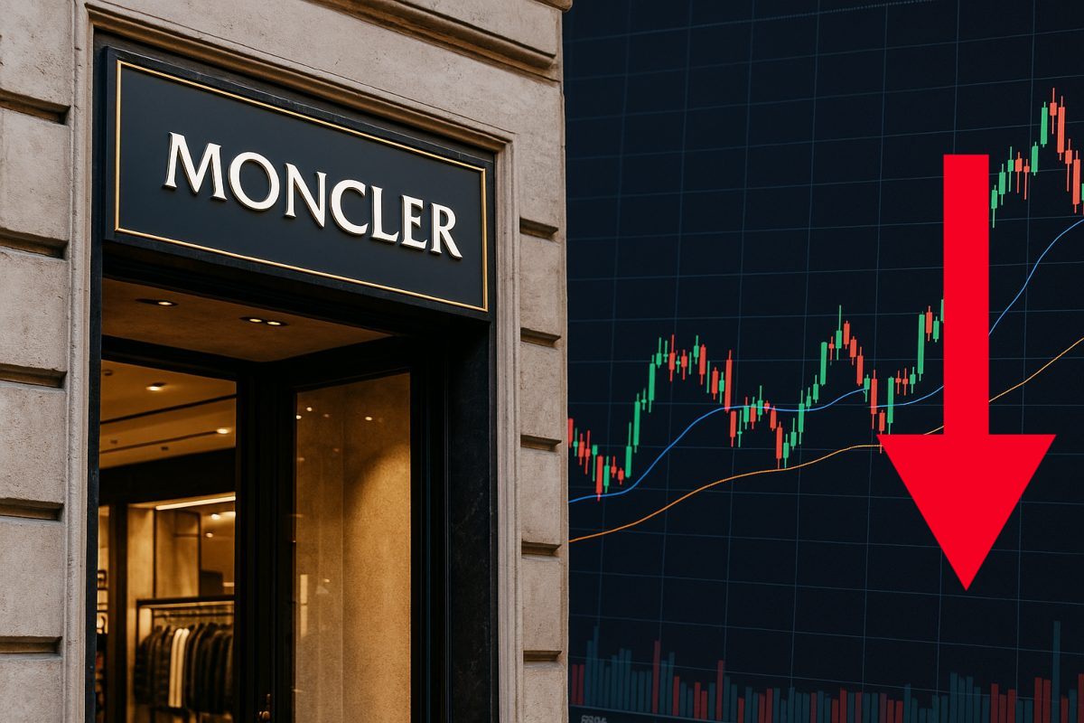 negozio con insegna Moncler