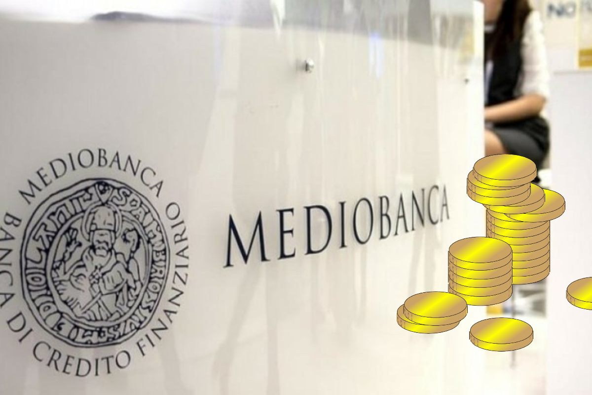 insegna Mediobanca