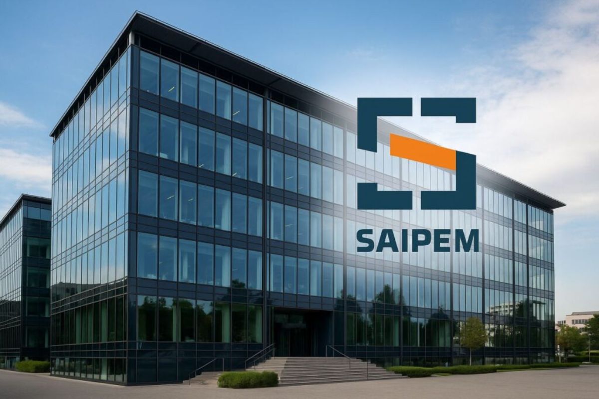 palazzo con logo di Saipem