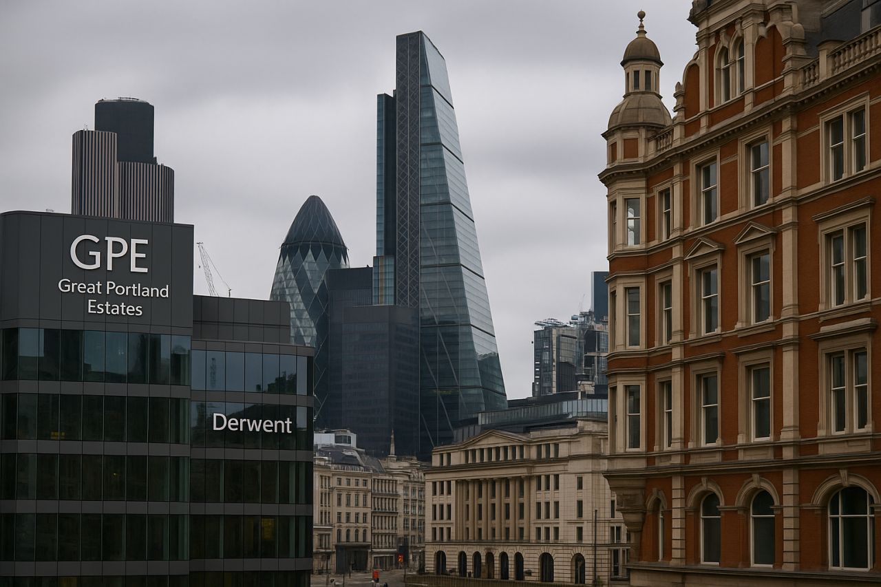 Uno scorcio della City of London