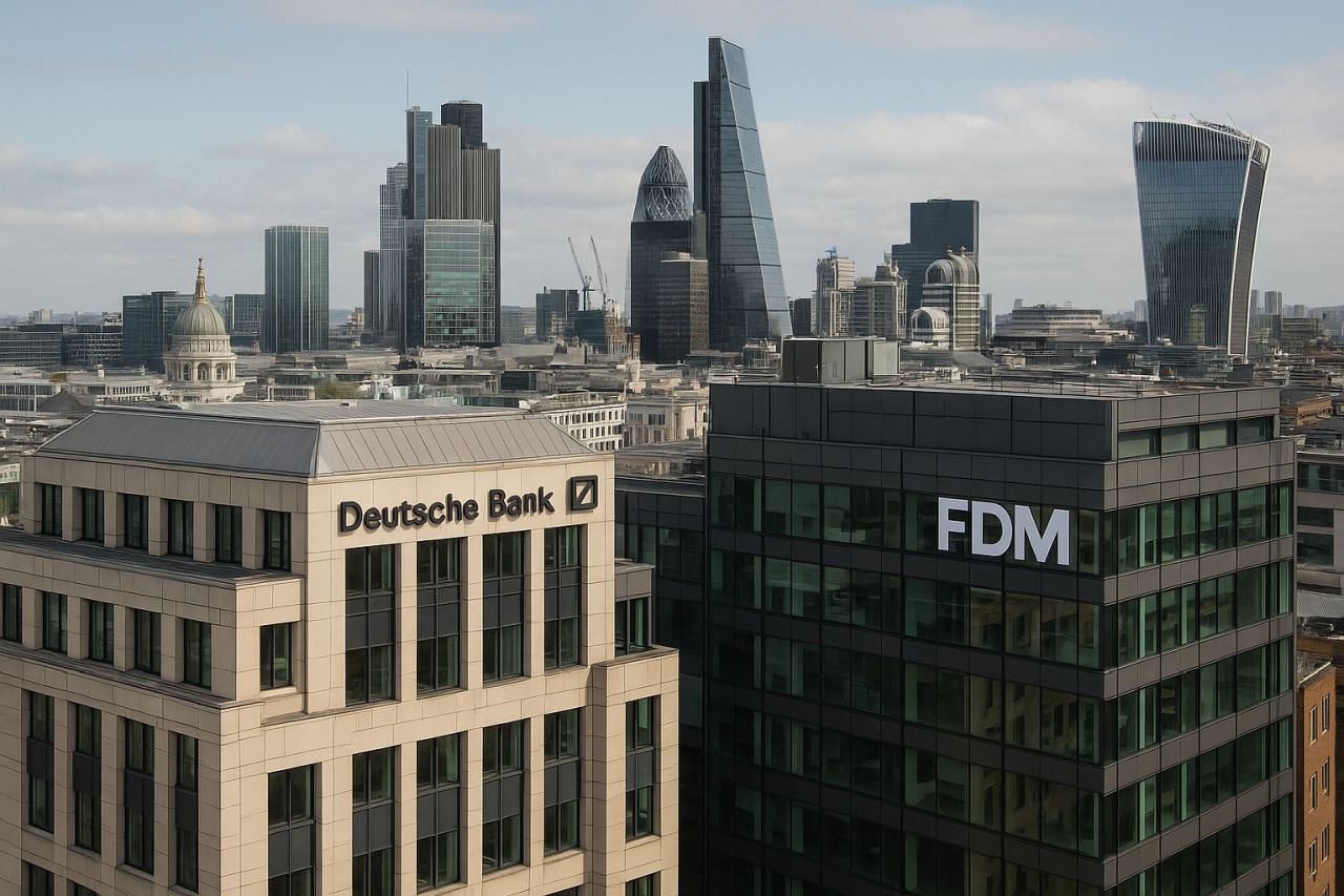 Veduta della City of London