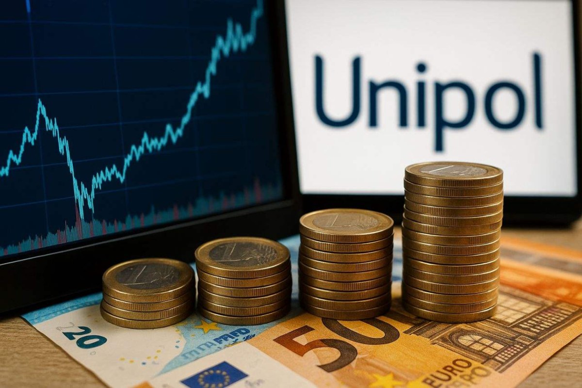 titolo Unipol e grafici