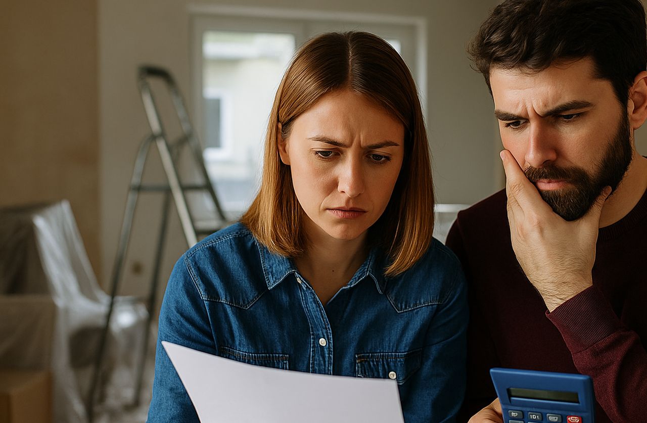 Un uomo e una donna che consultano dei documenti