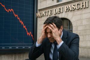 trader disperato per crollo