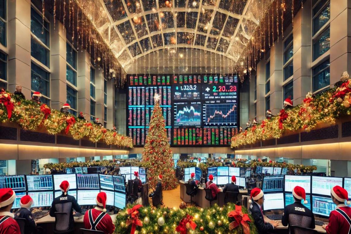 mercati azionari a Natale