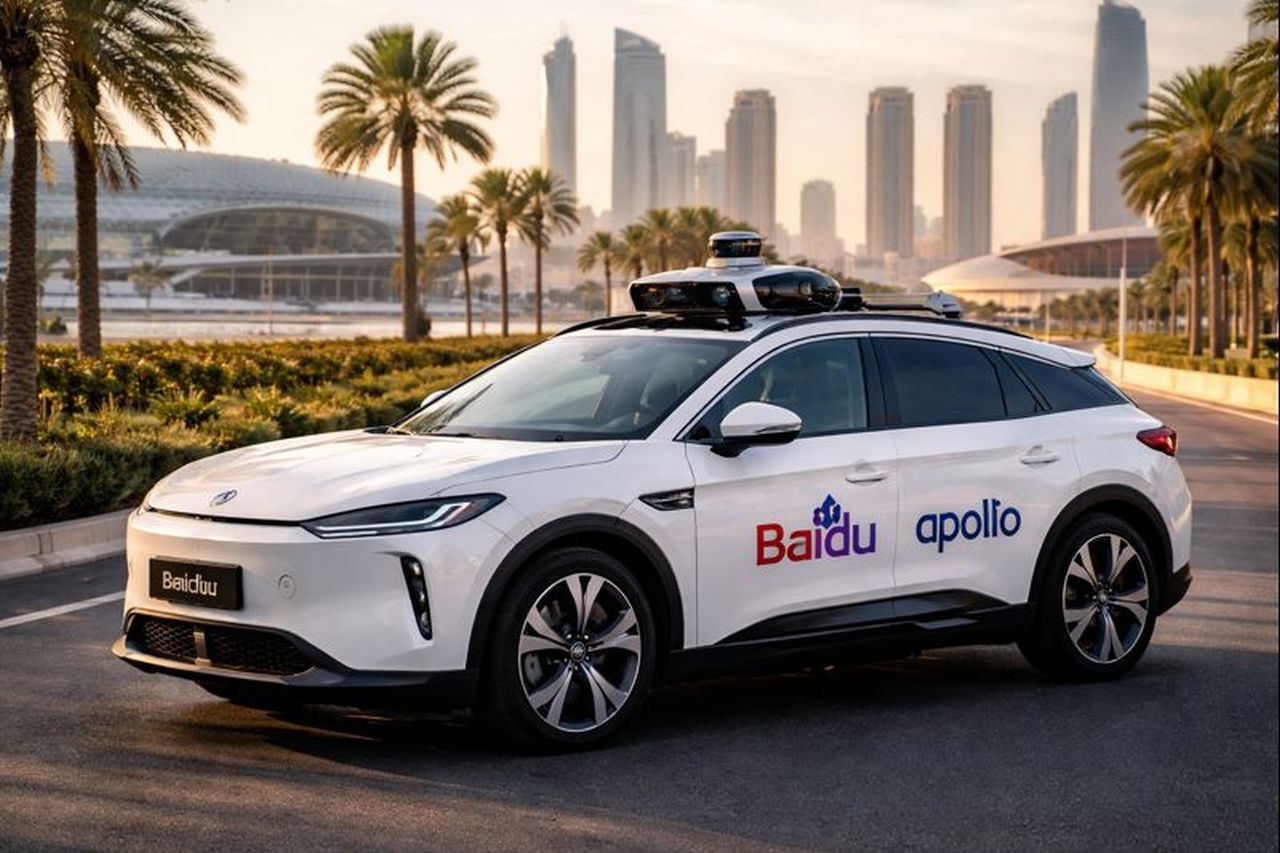 Un robotaxi Baidu