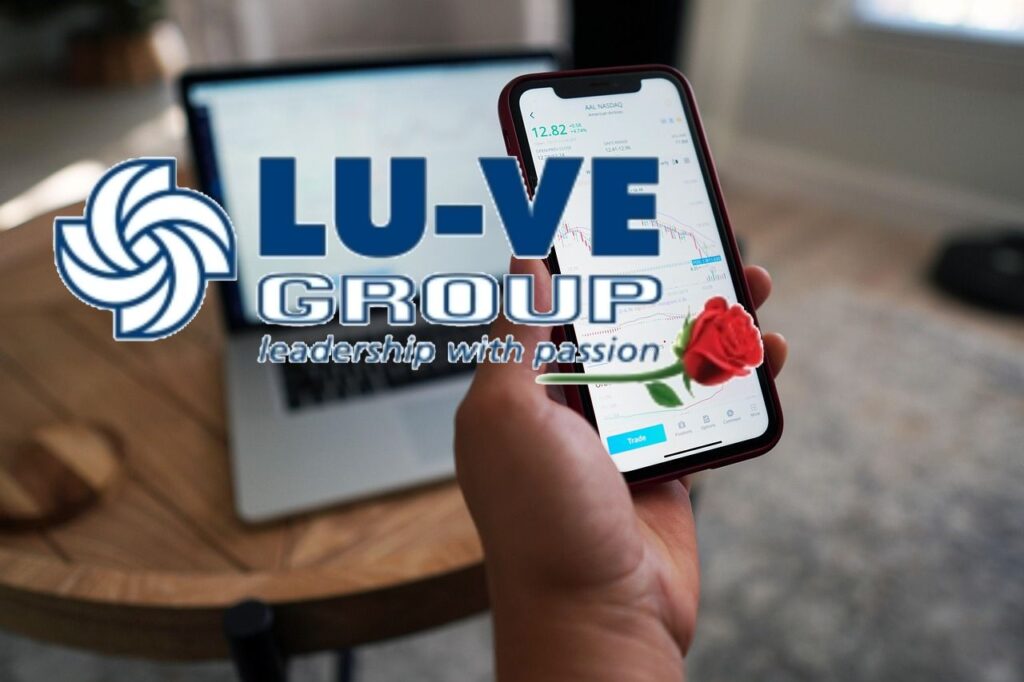 mobile trading e logo LUVE