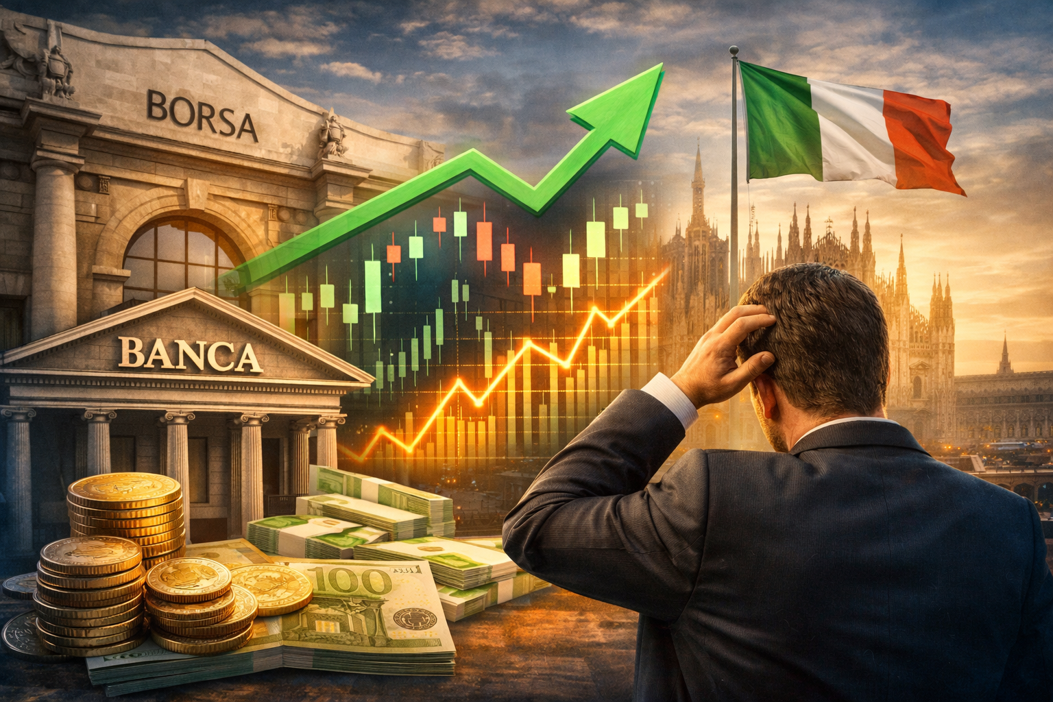 Banche italiane in Borsa: dopo il boom 2025 il mercato sta ancora sottovalutando il settore?