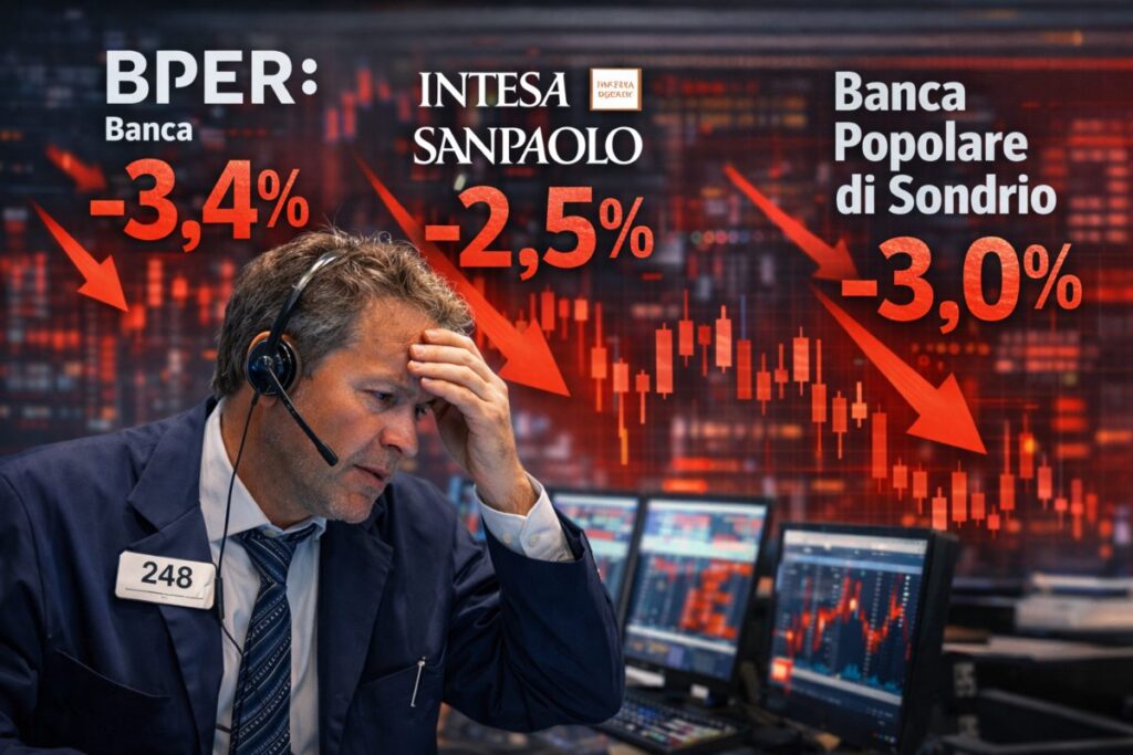 trader disperato per crollo in borsa