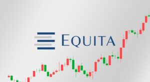 Equita e grafico a candele