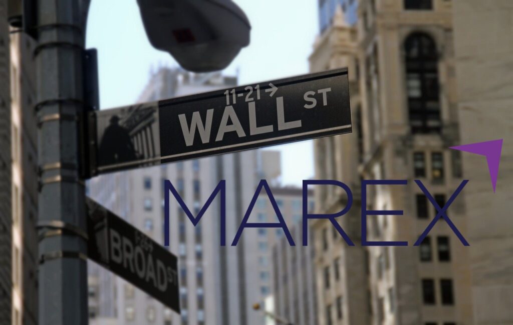 insegna per Wall Street