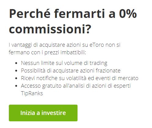 0 commissioni