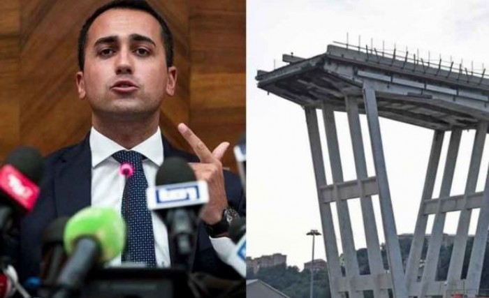 Abbattimento ponte Morandi, Di Maio: Abbattimento ponte Morandi, Di Maio: