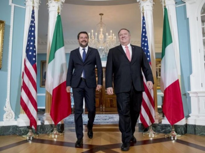 La politica estera di Salvini. L'Italia degli F35 con gli USA contro l'Iran e la Cina La politica estera di Salvini. L'Italia degli F35 con gli USA contro l'Iran e la Cina