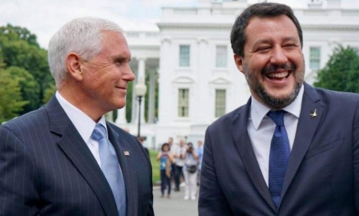 Salvini dagli USA pronto a essere pedina di Trump, arginando il M5s e prendendo il posto di Conte Salvini dagli USA pronto a essere pedina di Trump, arginando il M5s e prendendo il posto di Conte
