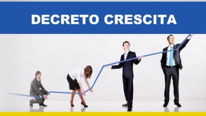 Decreto crescita Decreto crescita