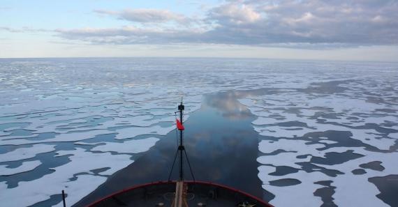 Riscaldamento globale, il ghiaccio della Groenlandia si scioglie formando fiumi che solcano il permafrost Riscaldamento globale, il ghiaccio della Groenlandia si scioglie formando fiumi che solcano il permafrost