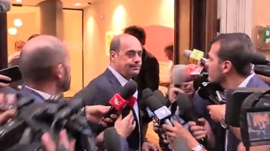 Zingaretti: Zingaretti: