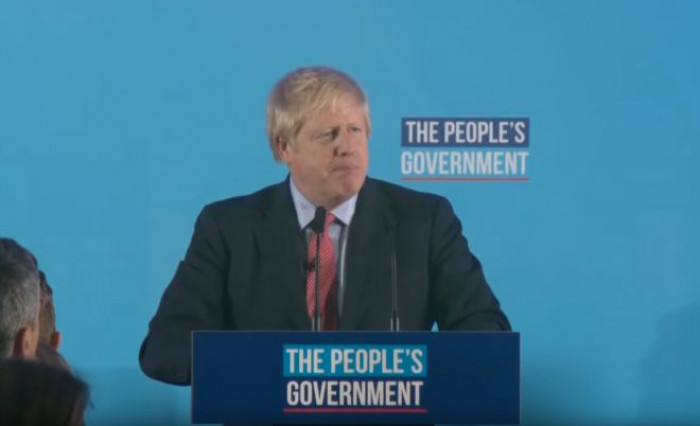 Elezioni in Gran Bretagna, stravincono i Tory. Boris Johnson: Elezioni in Gran Bretagna, stravincono i Tory. Boris Johnson: