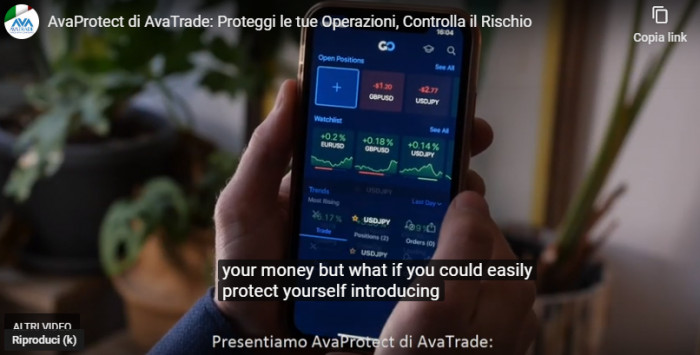 AvaProtect su app AvaTrade GO: come funziona e come attivarlo AvaProtect su app AvaTrade GO: come funziona e come attivarlo
