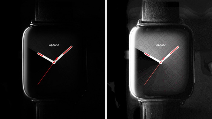 Oppo Watch quasi uguale ad Apple Watch ma con vetro più curvo Oppo Watch quasi uguale ad Apple Watch ma con vetro più curvo