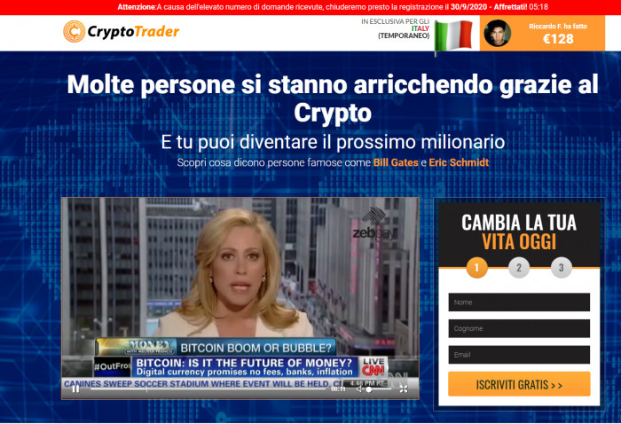 Crypto Trader truffa o funziona? Opinioni e alternative serie per comprare Bitcoin Crypto Trader truffa o funziona? Opinioni e alternative serie per comprare Bitcoin