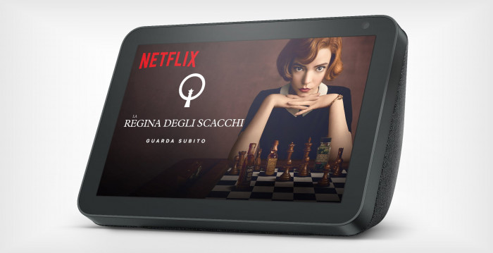 Amazon Echo Show: ora è possibile guardare Netflix tramite Alexa Amazon Echo Show: ora è possibile guardare Netflix tramite Alexa
