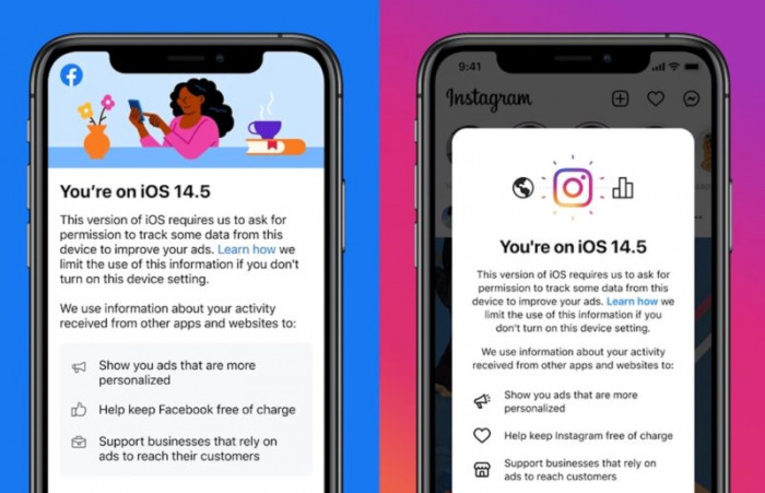 Con iOS 14.5 Facebook e Instagram a pagamento? Vediamo perchè Con iOS 14.5 Facebook e Instagram a pagamento? Vediamo perchè