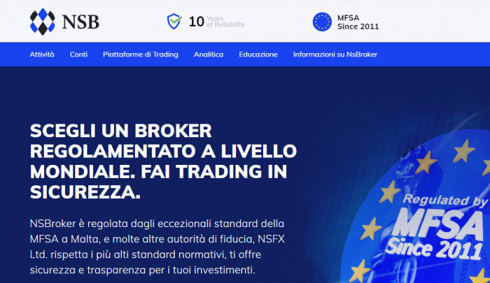 NSBroker recensione e opinioni: non solo Forex ma piattaforma CFD completa NSBroker recensione e opinioni: non solo Forex ma piattaforma CFD completa