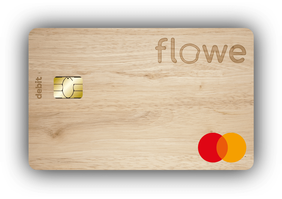 flowe carta di legno