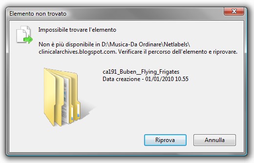 impossibile trovare l%25u2019elemento