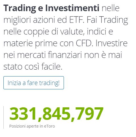 inizia trading etoro